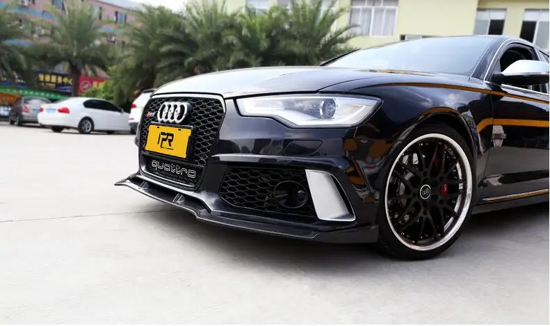 Автомобильный спойлер для переднего бампера из углеродного волокна