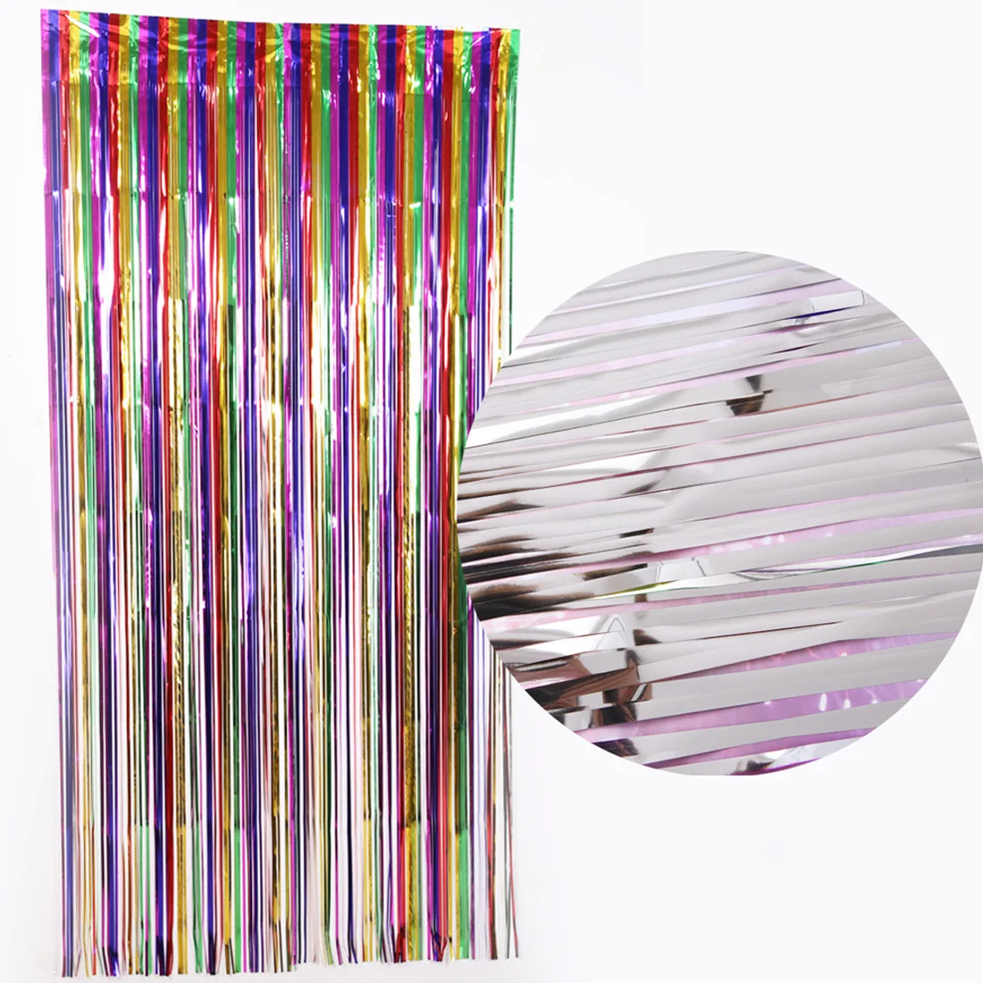 Фольга мерцающий день рождения Свадебная вечеринка Настенный декор мишень