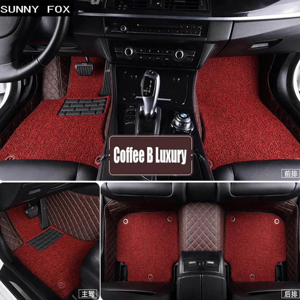 SUNNY FOX автомобильные коврики специально FOXized для Lexus RX 200T 270 350 450H NX ES GS IS LX 570 GX460 LS460