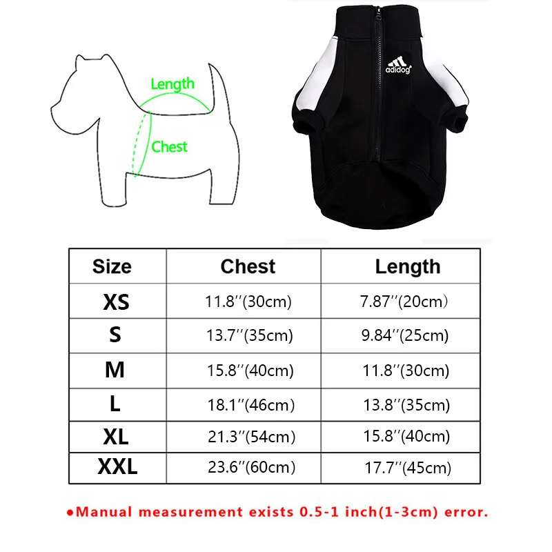 Модная Толстовка для собак зимняя одежда домашних животных пальто куртка