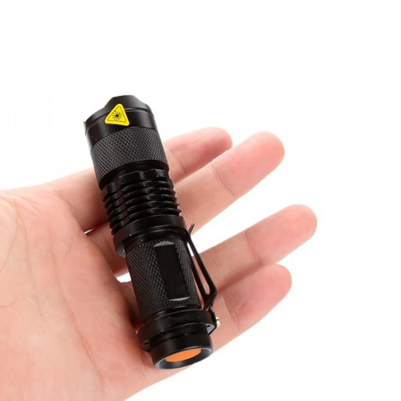 Светодиодный велосипедный передний фонарь с держателем на 360 градусов