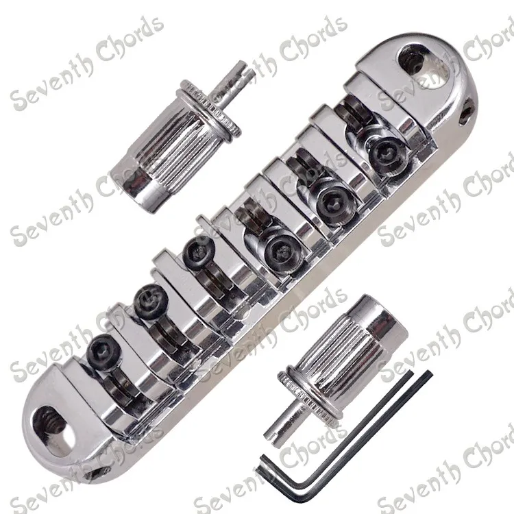 ein set roller sattel tune o matic brücke für lp elektrische gitarre ersatz mit big studs t o m gitarre brücke gitarre teile free glo