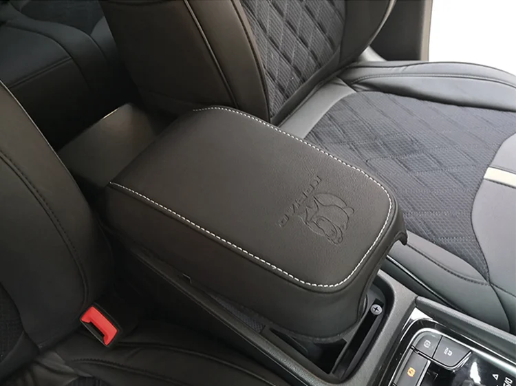 Кожаный чехол для Skoda kodiaq GT поручни 2017 2018 2019 модифицированный центральный защита