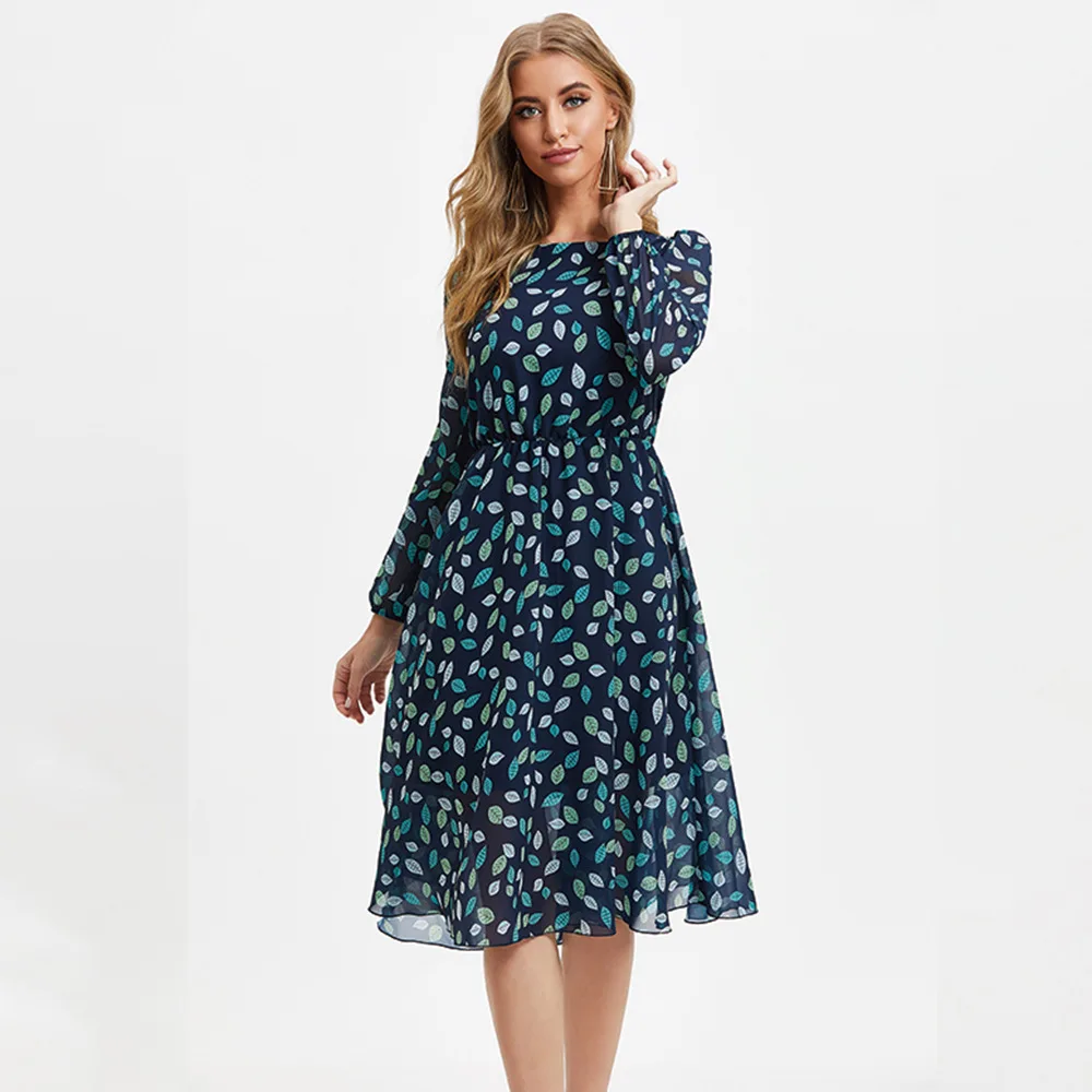 

Dresses Woman Summer O-Neck Plus Size Casual Women's Dresses Flocking Long Sleeve Dress Sashes Hollow Out Beach Dress Woman Slim