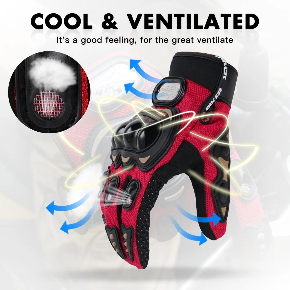 Мотоциклетные Перчатки PRO-BIKER летние дышащие перчатки для мотокросса и