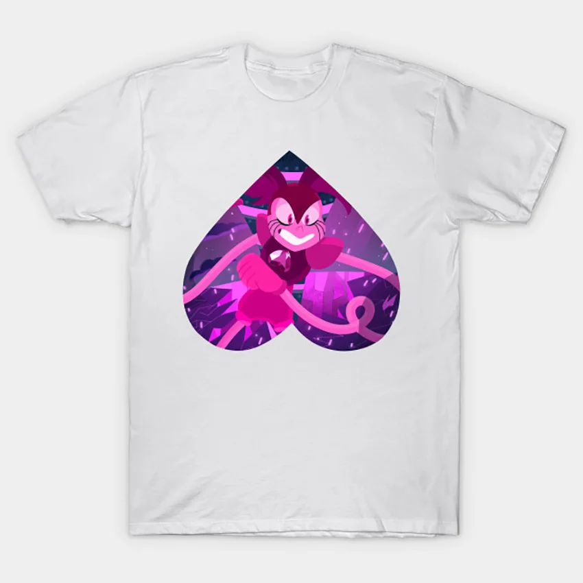 Spinel SU Movie футболка Steven Universe Футболка розовый бриллиант розовый кварц steven universe фильм Кристалл драгоценные камни шпинель