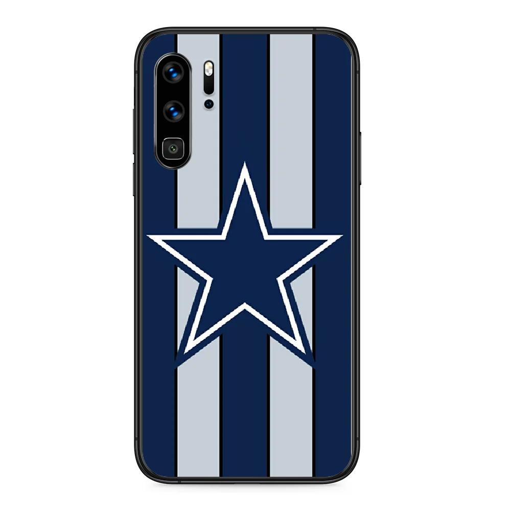 

Dallas Cowboys Phone case For Huawei P 9 Smart 10 20 30 40 8 Lite Mini Z 2019 Pro black back trend shell pretty bumper art