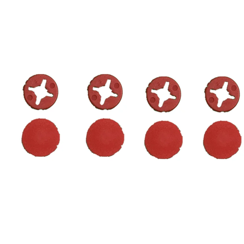 4pcs Red 4 пары, марафон, Триатлон, бегун, нагрудник, зажим для номера, для бега, ткань, пряжка, номер, для гонки, фиксирующая кнопка, для поясной сумки, тканевые аксессуары - Цвет: 4pcs Red