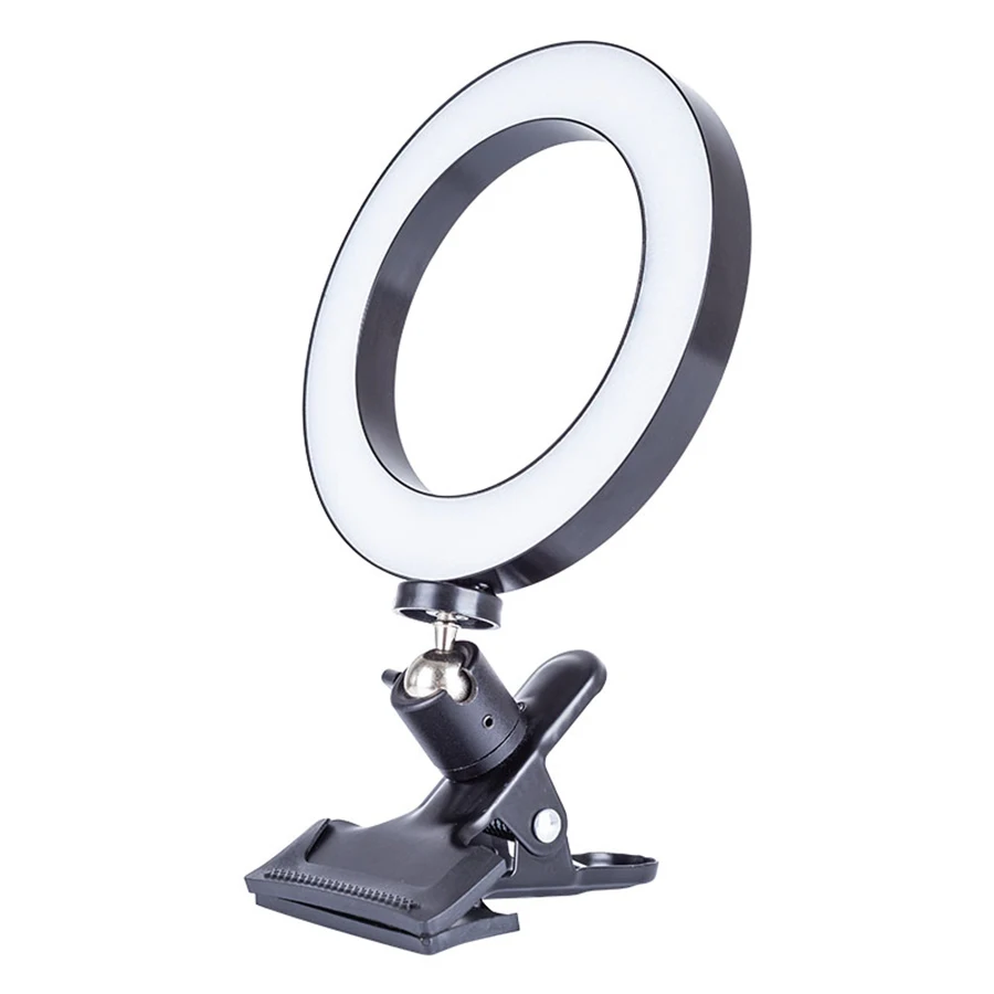 

MAMEN 26cm Portable Selfie Ring Light For Youtube Live Streaming Studio Video Led Dimmable Photography Lighting with USB Cable