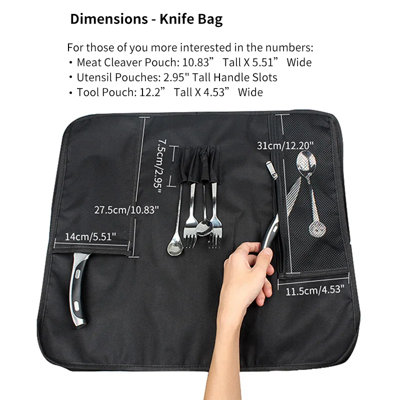 Чехол для кухонной резки сумка переноски кухни Портативный Держатель ножей