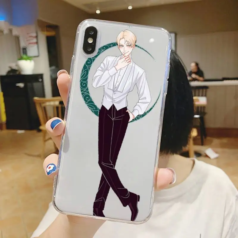 

Draco malfoy carton funny art Phone Case Transparent soft For iphone 5 5s 5c se 6 6s 7 8 11 12 plus mini x xs xr pro max