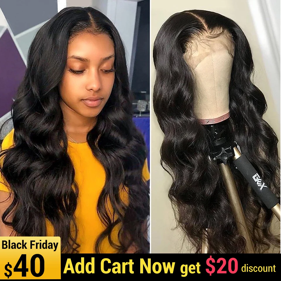 13X6 Синтетические волосы на кружеве парики из натуральных волос кружевной основе