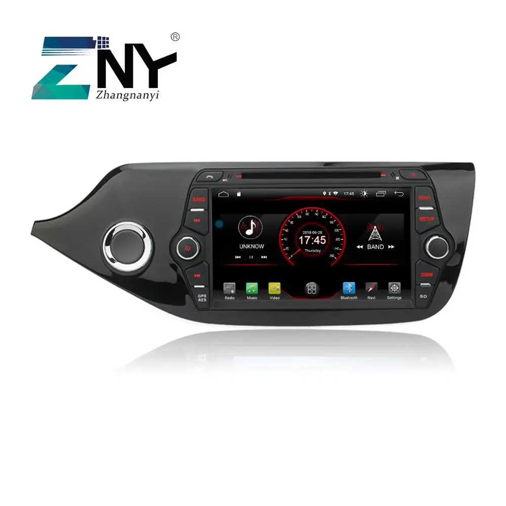 8 &quotAndroid 10 Автомобильный GPS стерео для Kia Ceed 2013 2014 2015 2016 2017 Радио Навигация WiFi Bluetooth