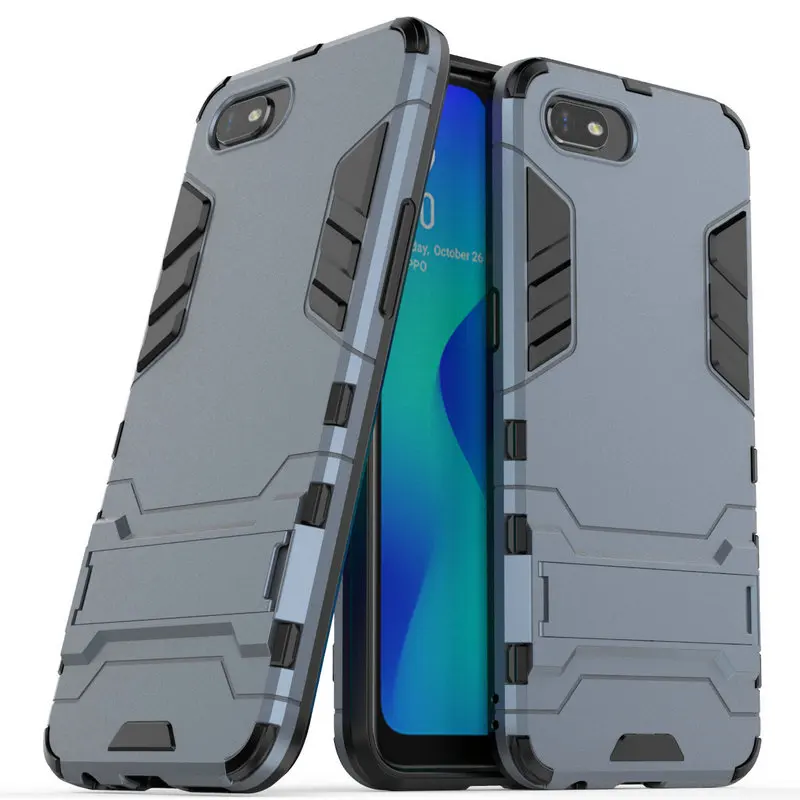 Комбинированный чехол для Oppo A1k 3D противоударный CPH1923 Realme C2 rmx1944|Бамперы| |