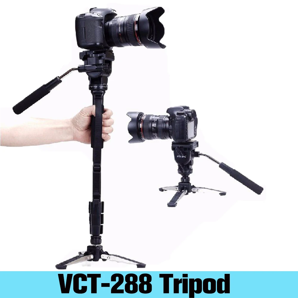 Штативная головка Yunteng 288 фотография Штатив-монопод с подвижная шаровой &amp DV Unipod