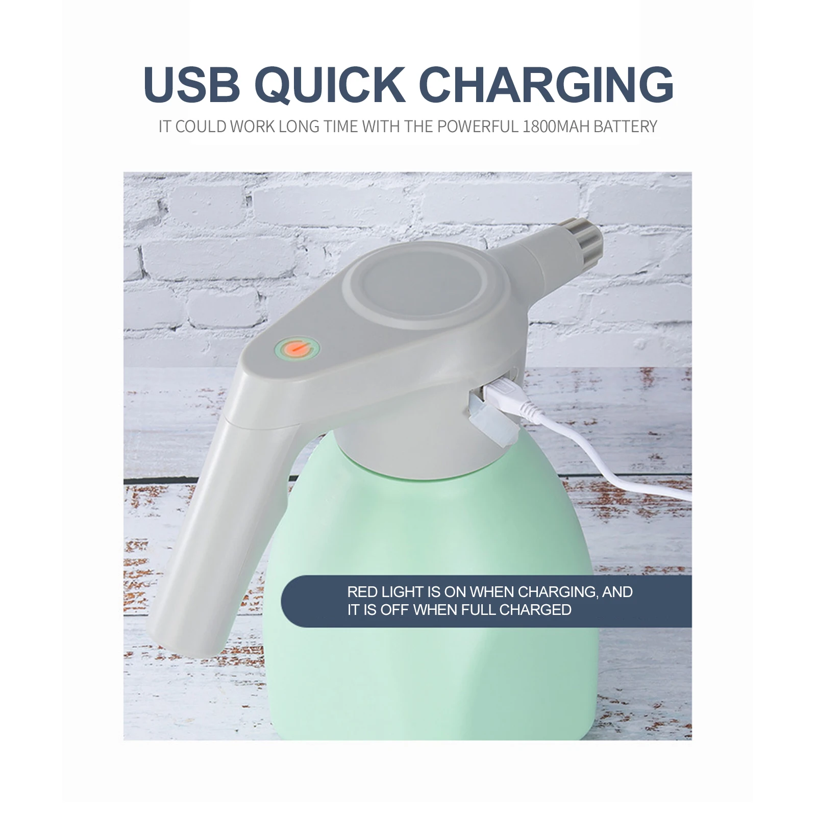 

1.5L Electric Garden Sprayer Automatic Plant watering can bottle garden sprayer bottle for gardening Watering Can