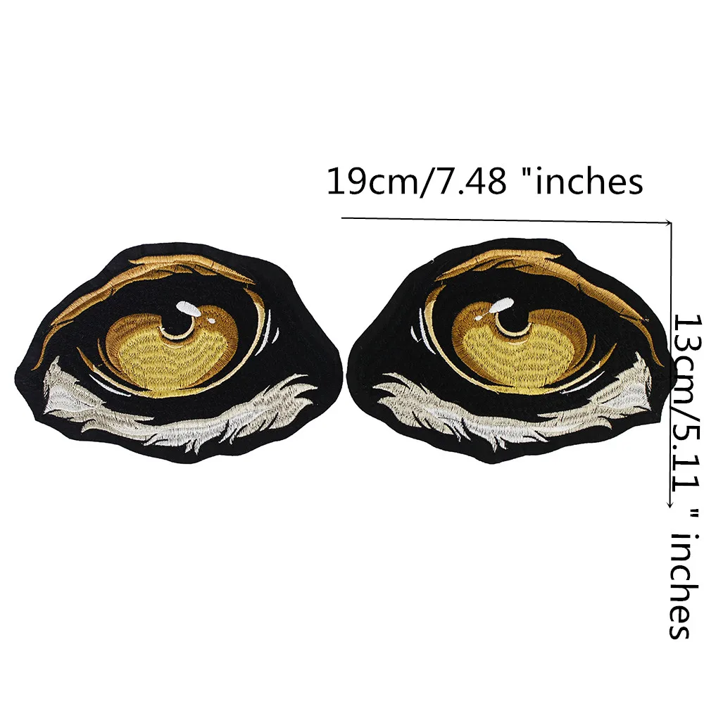 Рисунок совы орла глаза змеи вышивка патчи Железный значок аппликация для