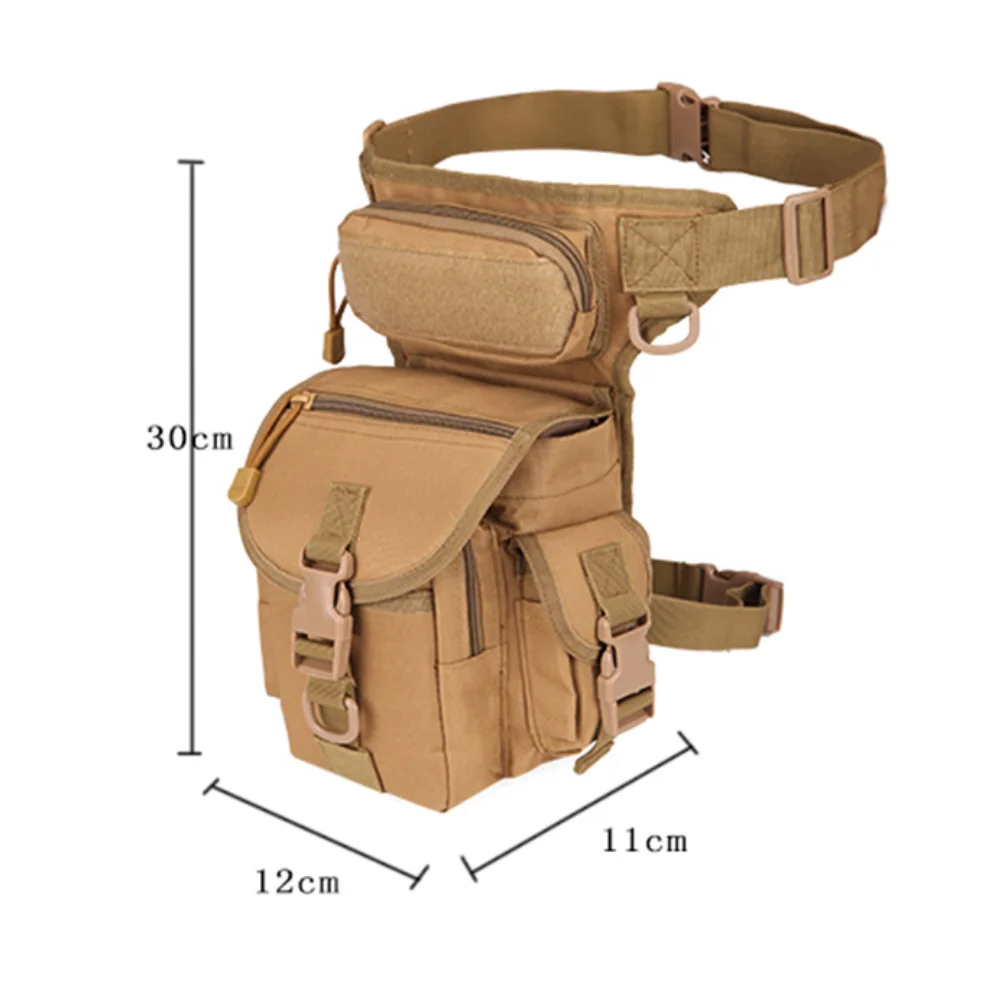 2020 Спортивная однотонная сумка для ног с камуфляжным принтом набедренный ремень