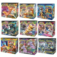 324pcsbox cards pokemon tcg word shield darkenss ablaze rebel vivid expansion versions display cards game toys child gift
