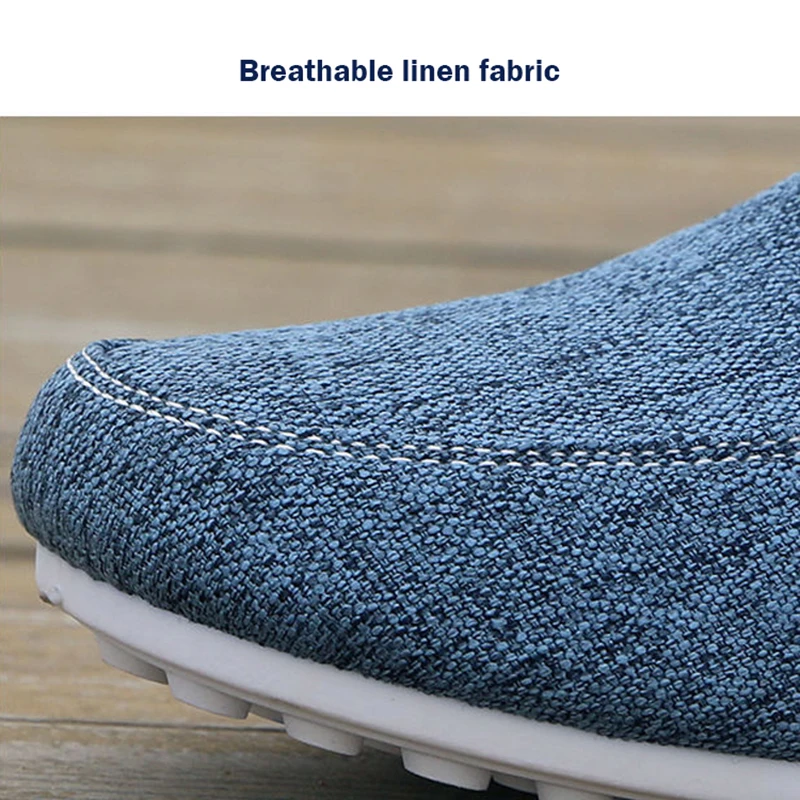 эспадрильи мужские Холщовая повседневная обувь высокого качества для мужчин