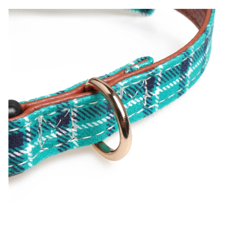 Модные клетчатые печатные камуфляжные ошейники для домашних собак