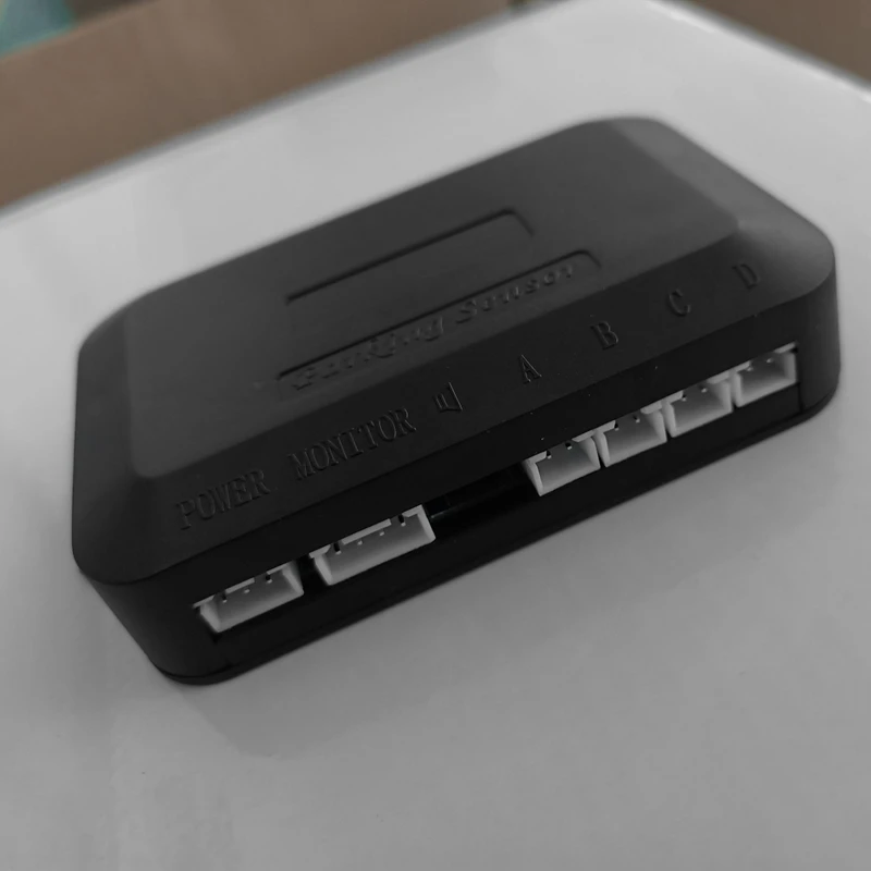 

Car Led Parking Sensor Auto Car Detector Parktronic Display Reverse Backup Monitor System with 4 Black Sensors