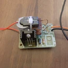 Генератор высокого напряжения 15 кВ, набор для самостоятельной сборки, модуль спирали зажигания, высокочастотный трансформатор, повышающий преобразователь