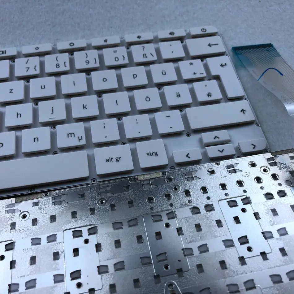 Немецкая клавиатура для ноутбука HP CHROMEBOOK 14-Q Series 14 G1 030NR 070NR 010nr 020nr 063cl 008TU 009TU белая