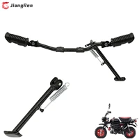 motorcycle parking side stand kickstand and footrests footpegs assembly for honda z50 z50a z50j z50r mini trail monkey bike part