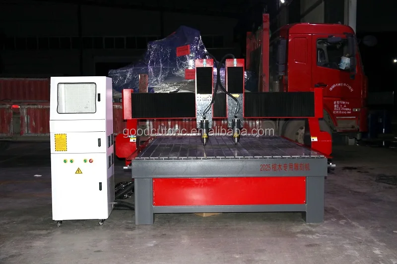 

multi spindle 1325 cnc router machine milling mdf board for coffin