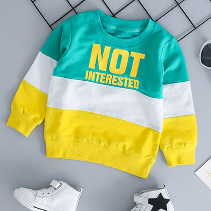 Одежда для маленьких детей Сезон весна-осень мальчиков Футболка + брюки 2 шт. в