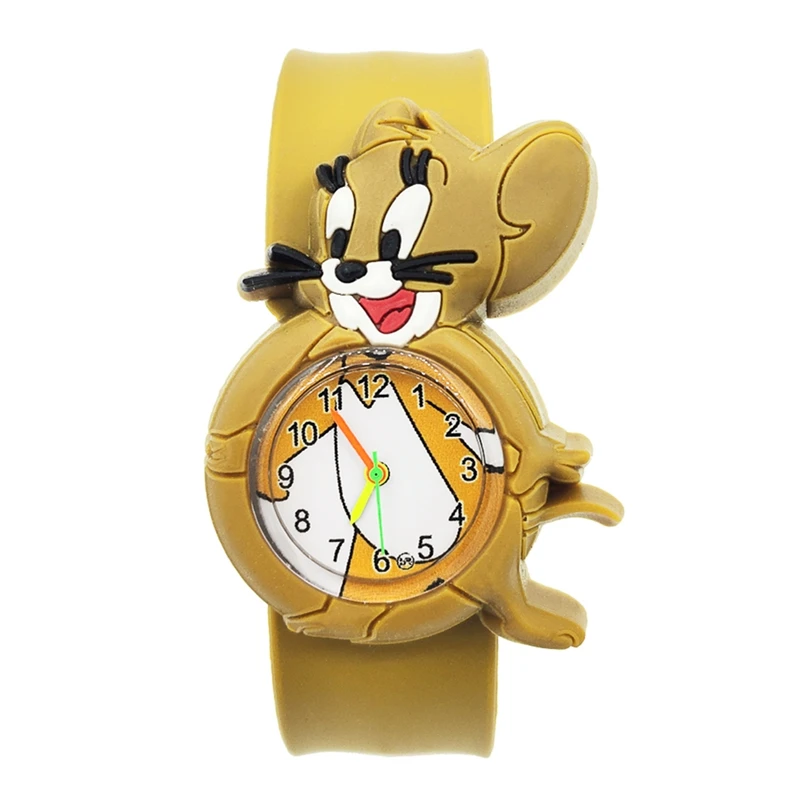 

16 New Styles Animals Children Watch Kid Baby Learn Time Toy Fox/Cat/Mouse/Monkey/Spider/Bird Wrist Watch for Kids Birthday Gift