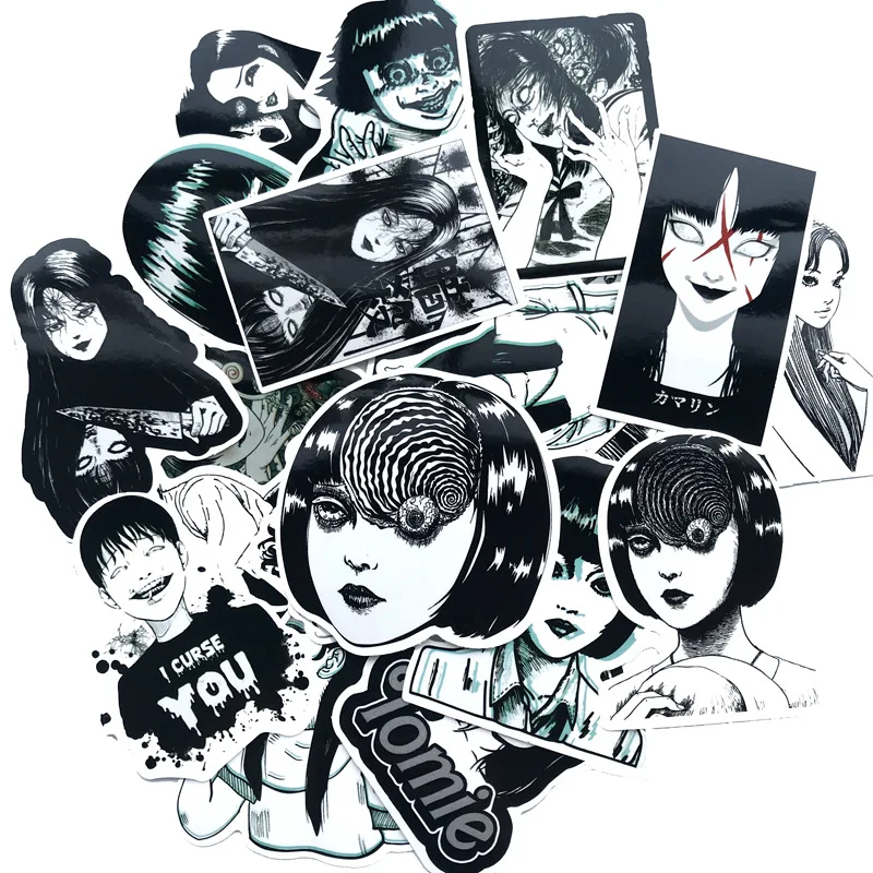 TD ZW 21Pcs/lot Horror Comics Tomic Stickers Decal For Snowboard Luggage Car Fridge Car- Styling Laptop | Игрушки и хобби