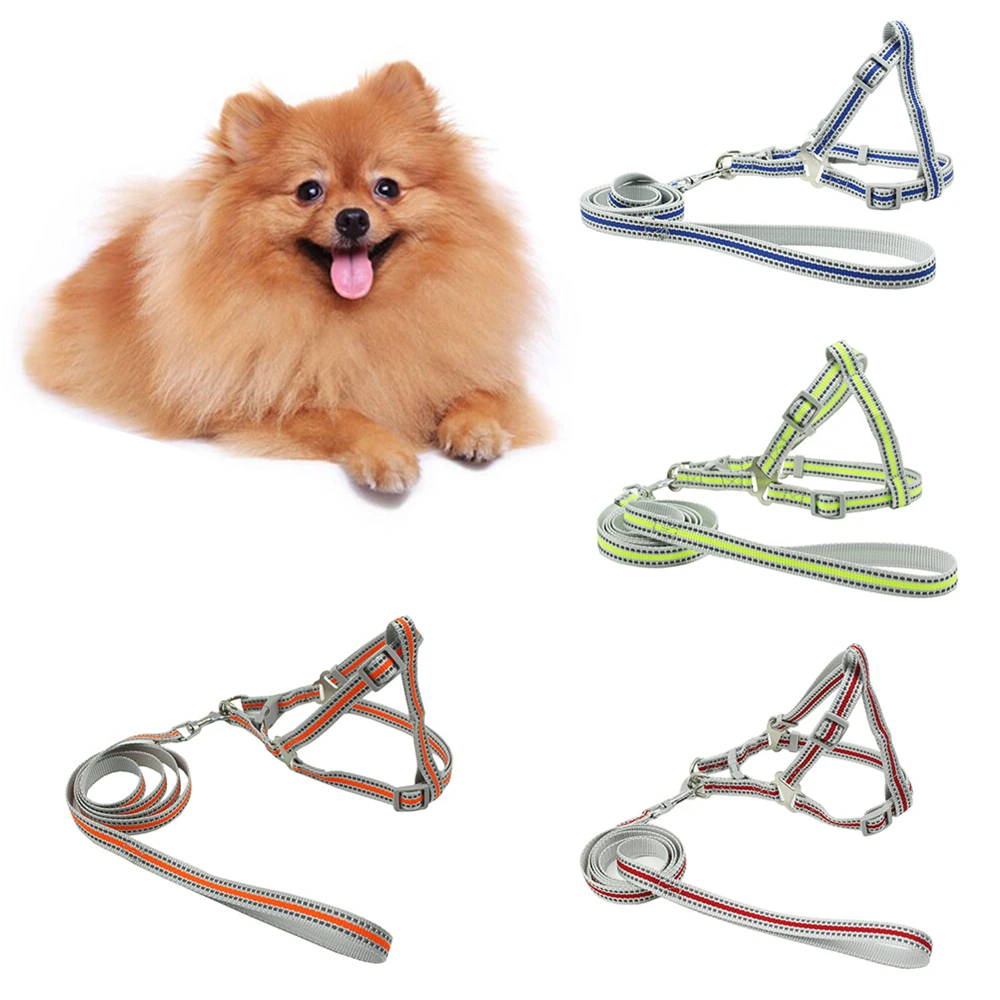 Светоотражающая Регулируемая нейлоновая поводок для собак прогулок питомцев