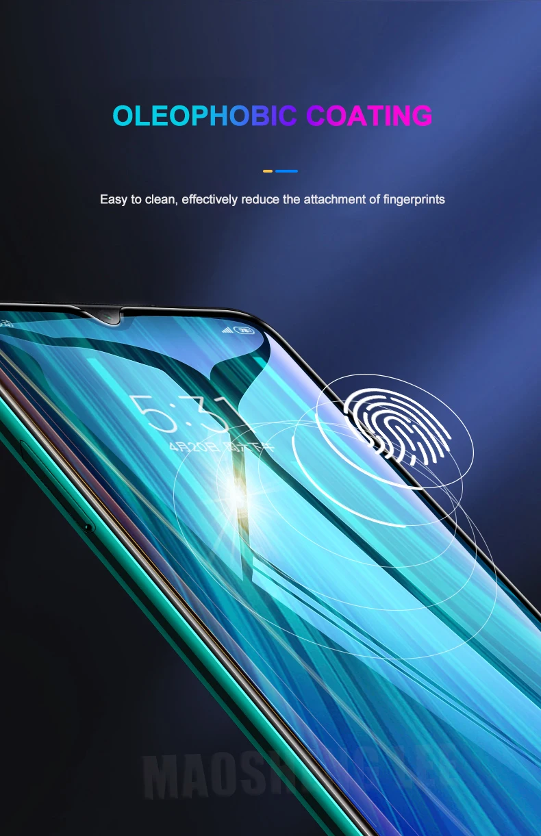 2 шт./партия закаленное стекло для Xiaomi Redmi Note 8 Pro защита экрана 9H анти-Blu-Ray стекло для Redmi Note 8 защитная пленка
