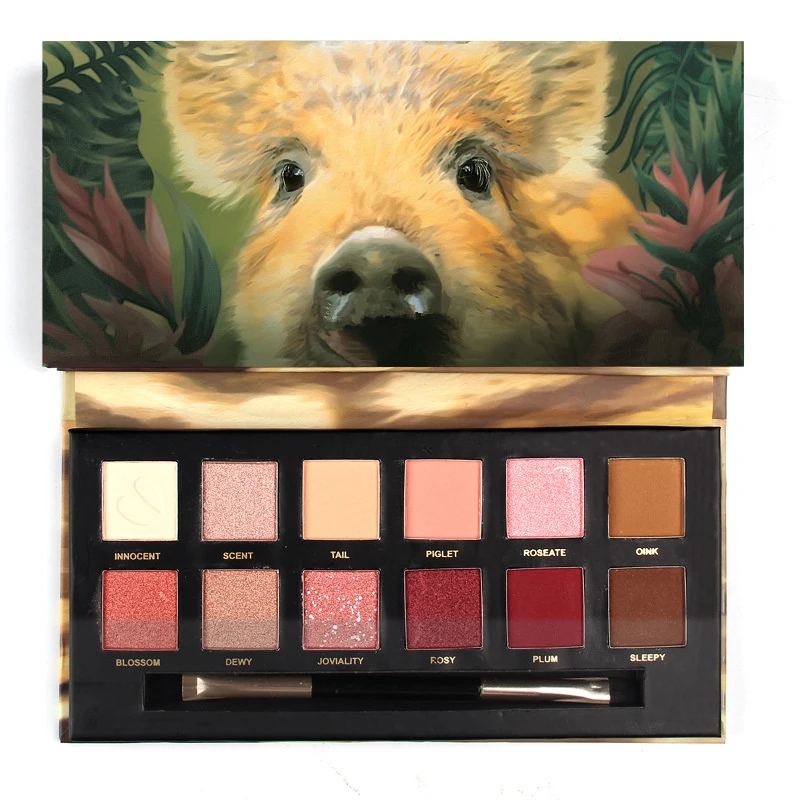 Профессиональные сексуальные тени для век водонепроницаемые матовые макияжа