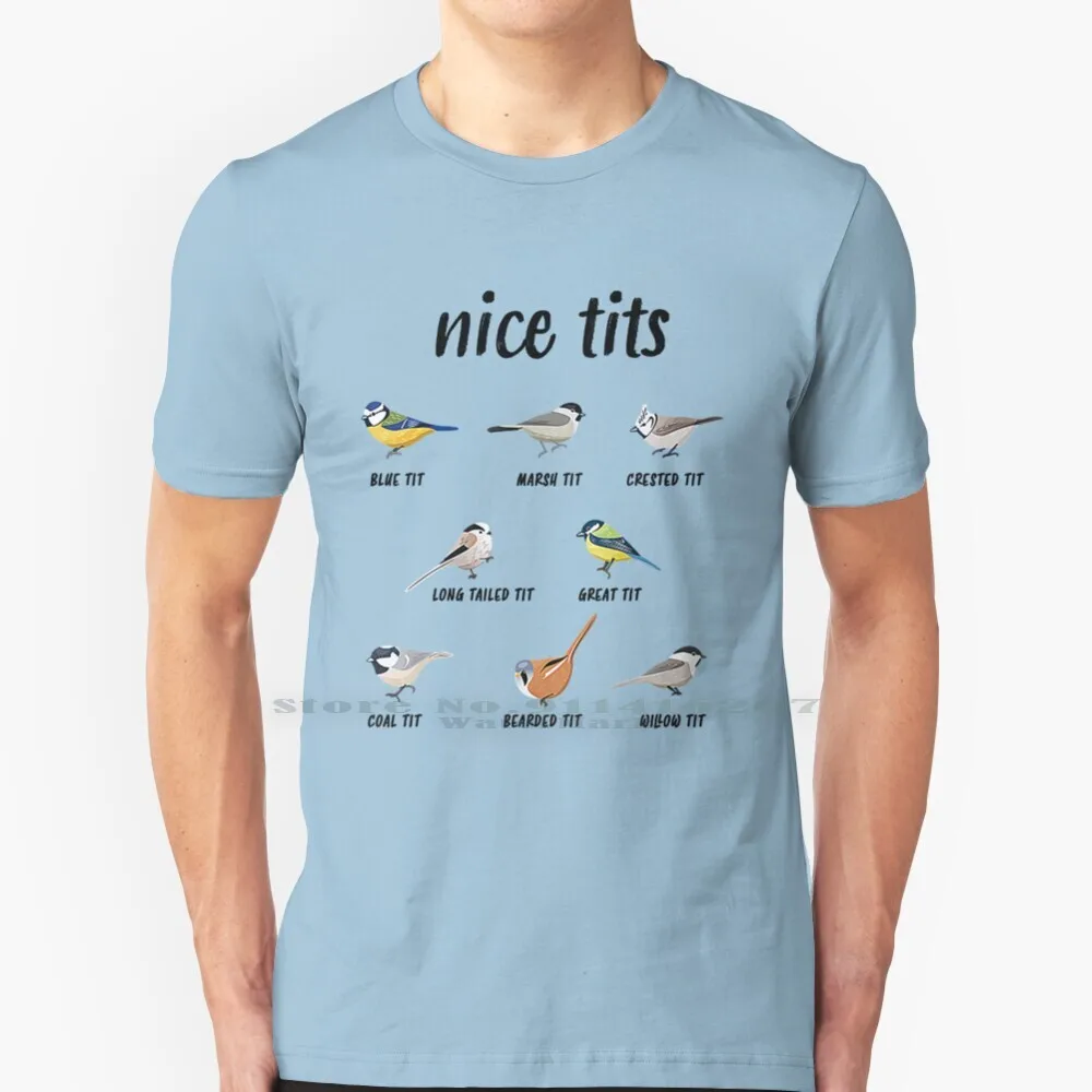 Забавный подарок для птичьих птиц футболка и 100% чистый хлопок | Мужская одежда