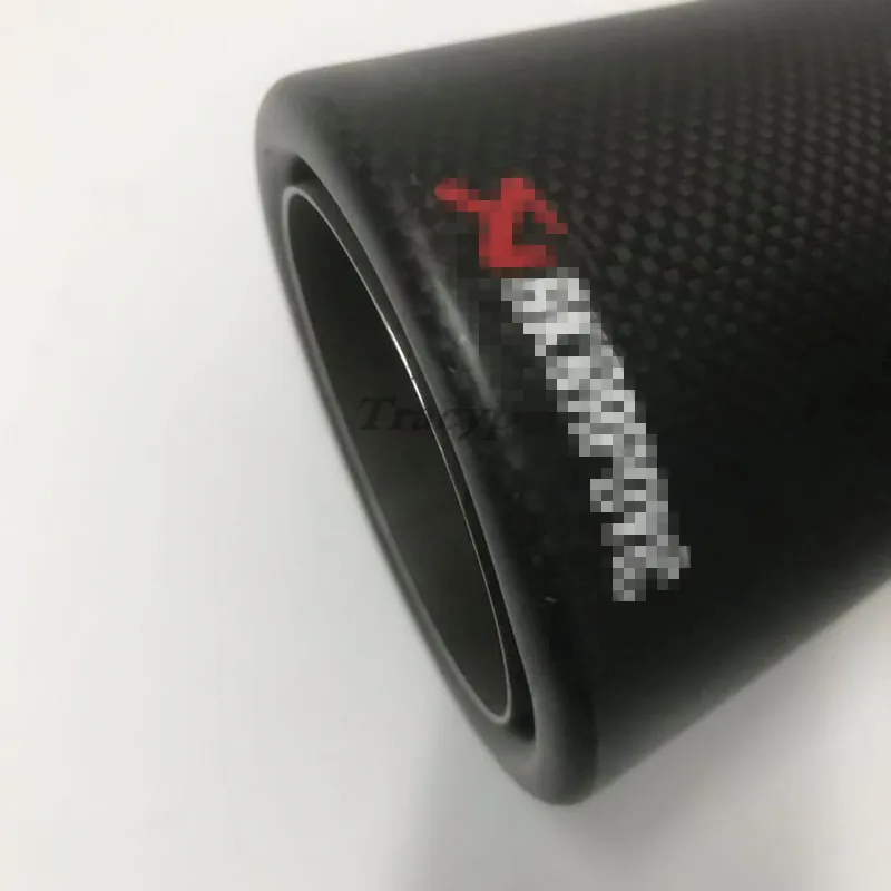 1 шт. Akrapovic выхлопные трубы для автомобиля карбоновые глушители наконечник хвоста