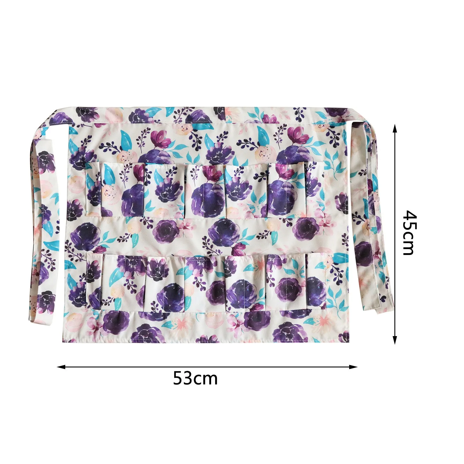 

Kitchen Farm Hen Print Two-row Chicken Egg Collecting Gathering Apron Pocket Hen Print Egg Collecting Apron Aprons Home kitchen