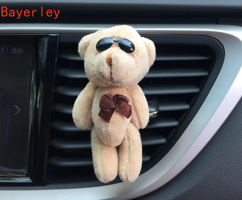 Освежитель воздуха на вентиляционное отверстие автомобиля симпатичный медведь