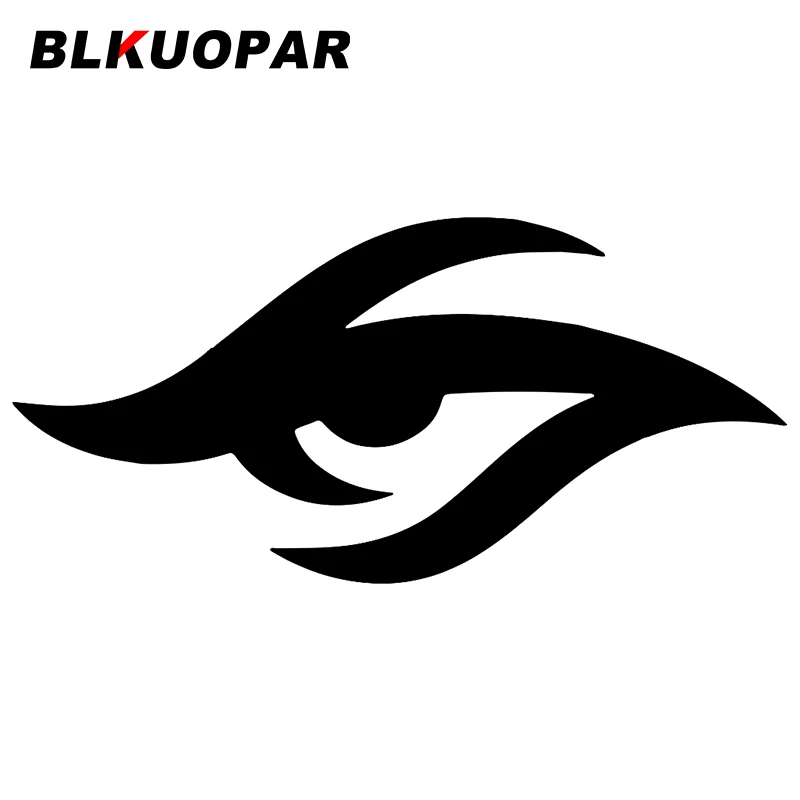 

Модные виниловые наклейки BLKUOPAR для Team Secret, наклейки для автомобиля JDM, наклейки для кондиционера, защита от царапин