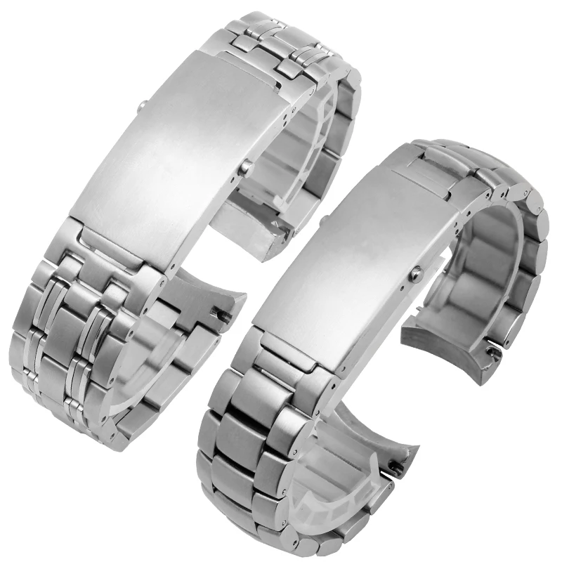Watchbands Bracelet For Omega PLANET OCEAN 007 SEAMASTER 600 Metal Strap Watch Accessories Men Stainless Steel Watch Band Chain