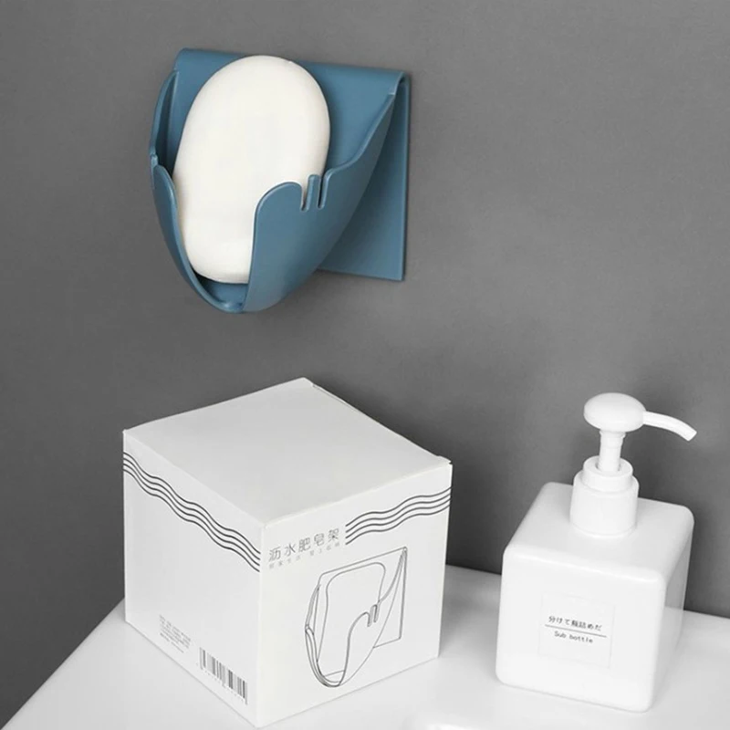 2st настенный держатель для мыла ванной комнаты листовой дренаж посуды|Мыльницы| |