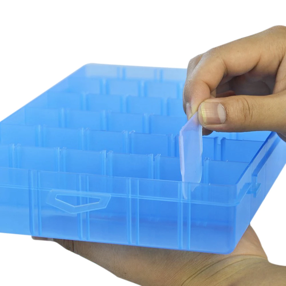 36 решетчатый отсек съемная прозрачная пластиковая коробка ювелирные изделия