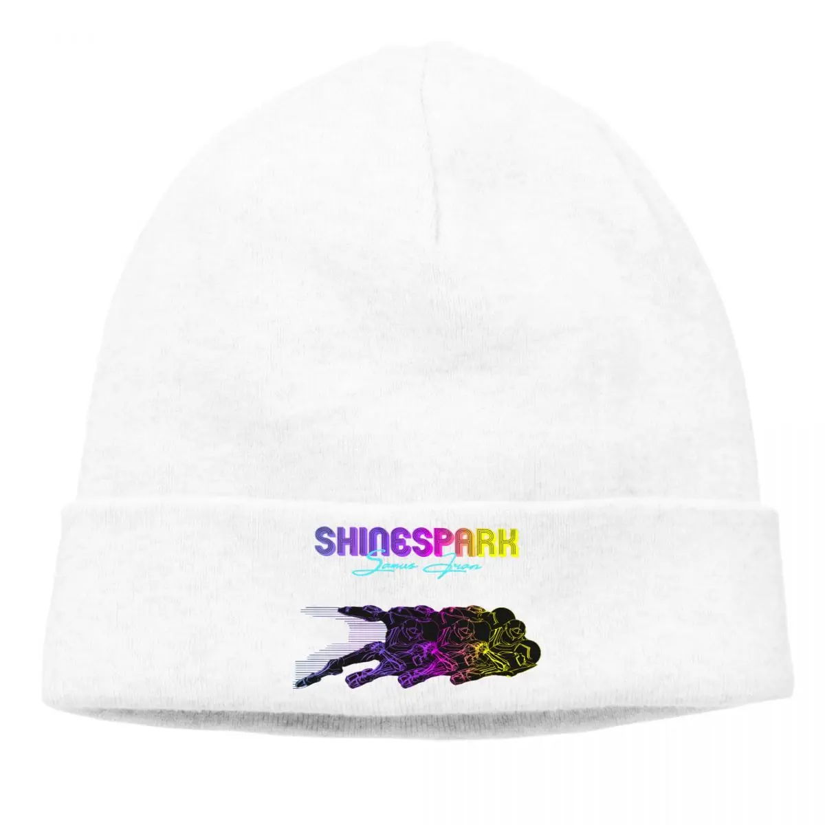 

Шапочки Metroid Samus для экшн-игр, облегающие шапки, шапка s, ретро Shinespark, черная вязаная зимняя теплая шапка, шапки, лыжная шапка унисекс