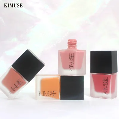 

KIMUSE masked liquid monochrome blush nude make-up clear stereo Rouge natural matte repair cross border makeup Peach blush for