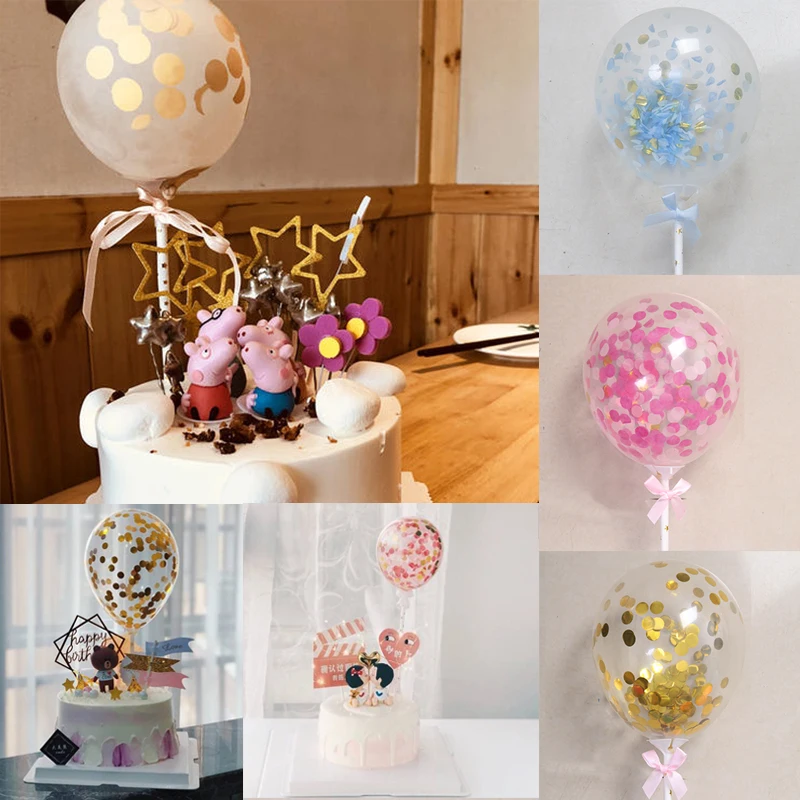 2 комплекта 5 дюймов торт Шар Топ шляпа форма набор С Днем Рождения вечерние