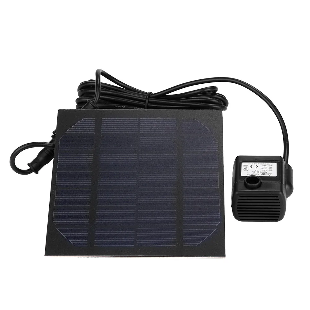 

Solar Water Panel Power Fountain Pump Kit Pool Garden Pond Watering Submersible Automatic sprinkler for courtyard pool quality65