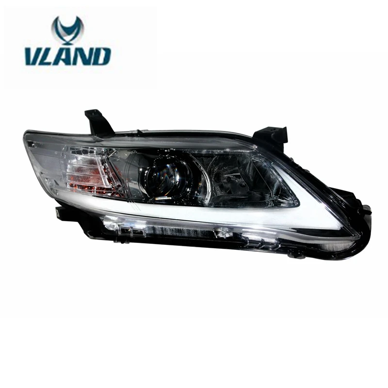 VLAND завод для автомобильных фар Camry светодиодные фары (тип США) 2009 2011 с движущимся