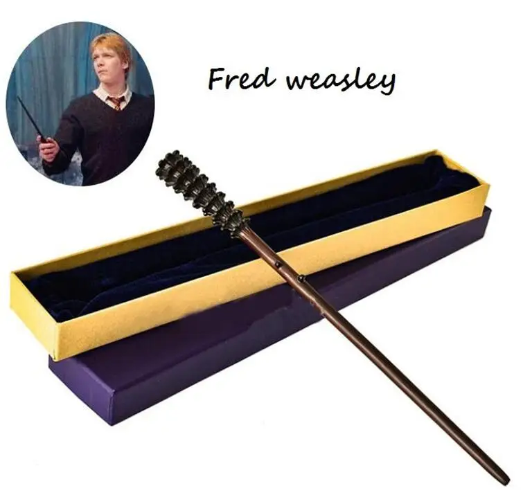 Оригинальная версия металлический сердечник Deluxe COS Colsplay Core Luna Voldemort Гермиона Волшебная волшебная палочка подарочная упаковка